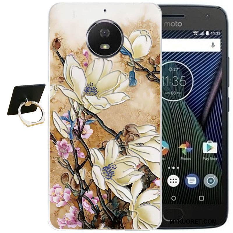 Kuori Moto G5s Plus Pehmeä Neste Tuuli Musta, Kotelo Moto G5s Plus Suojaus Puhelimen Kuoret