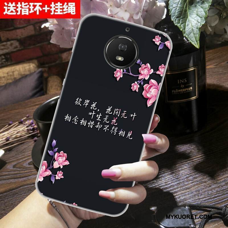 Kuori Moto G5s Plus Silikoni Puhelimen Kuoret Trendi, Kotelo Moto G5s Plus Laukut Keltainen Murtumaton