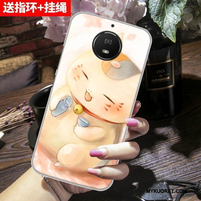 Kuori Moto G5s Plus Silikoni Puhelimen Kuoret Trendi, Kotelo Moto G5s Plus Laukut Keltainen Murtumaton