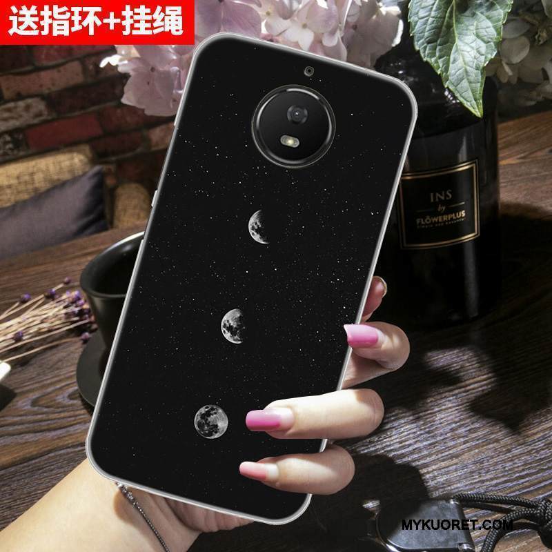 Kuori Moto G5s Plus Silikoni Puhelimen Kuoret Trendi, Kotelo Moto G5s Plus Laukut Keltainen Murtumaton