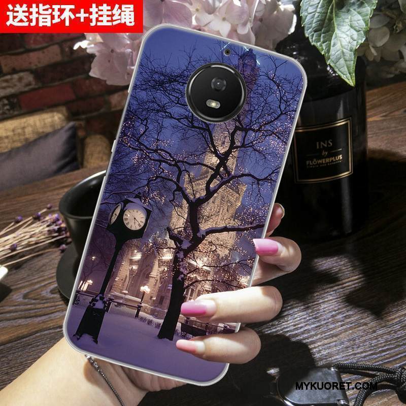 Kuori Moto G5s Plus Silikoni Puhelimen Kuoret Trendi, Kotelo Moto G5s Plus Laukut Keltainen Murtumaton