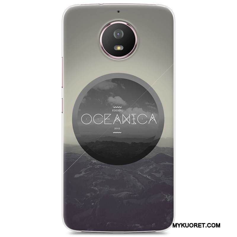 Kuori Moto G5s Sarjakuva Sininen 说, Kotelo Moto G5s Pehmeä Neste Murtumaton Puhelimen Kuoret