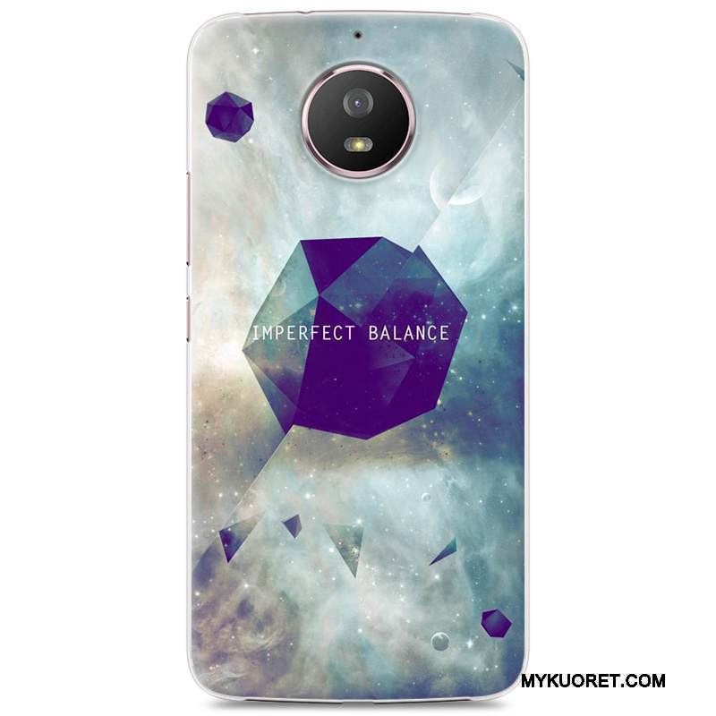 Kuori Moto G5s Sarjakuva Sininen 说, Kotelo Moto G5s Pehmeä Neste Murtumaton Puhelimen Kuoret