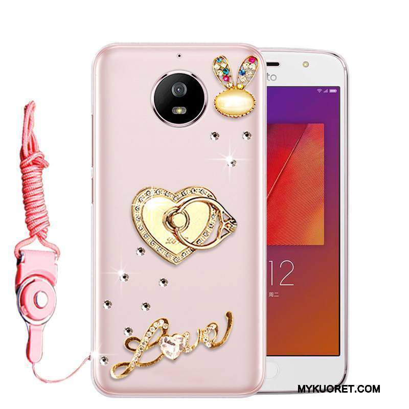 Kuori Moto G5s Strassi 说 Tummanvihreä, Kotelo Moto G5s Laukut Puhelimen Kuoret Murtumaton