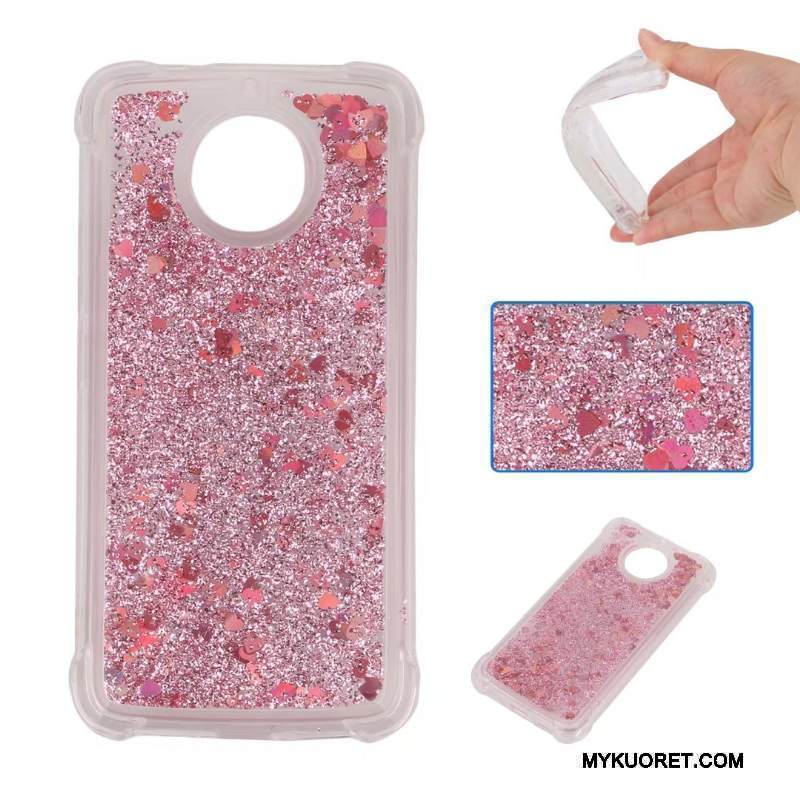 Kuori Moto G5s Suojaus 说 Murtumaton, Kotelo Moto G5s Pehmeä Neste Violetti Puhelimen Kuoret