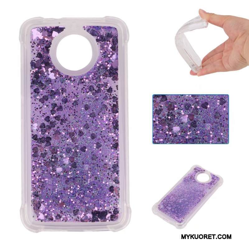 Kuori Moto G5s Suojaus 说 Murtumaton, Kotelo Moto G5s Pehmeä Neste Violetti Puhelimen Kuoret