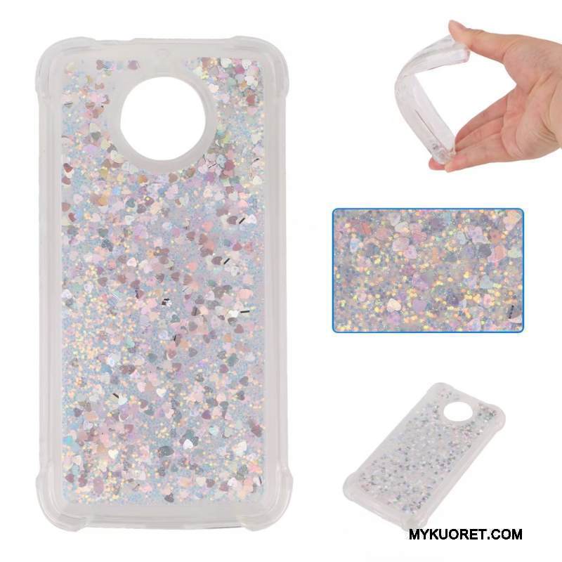 Kuori Moto G5s Suojaus 说 Murtumaton, Kotelo Moto G5s Pehmeä Neste Violetti Puhelimen Kuoret