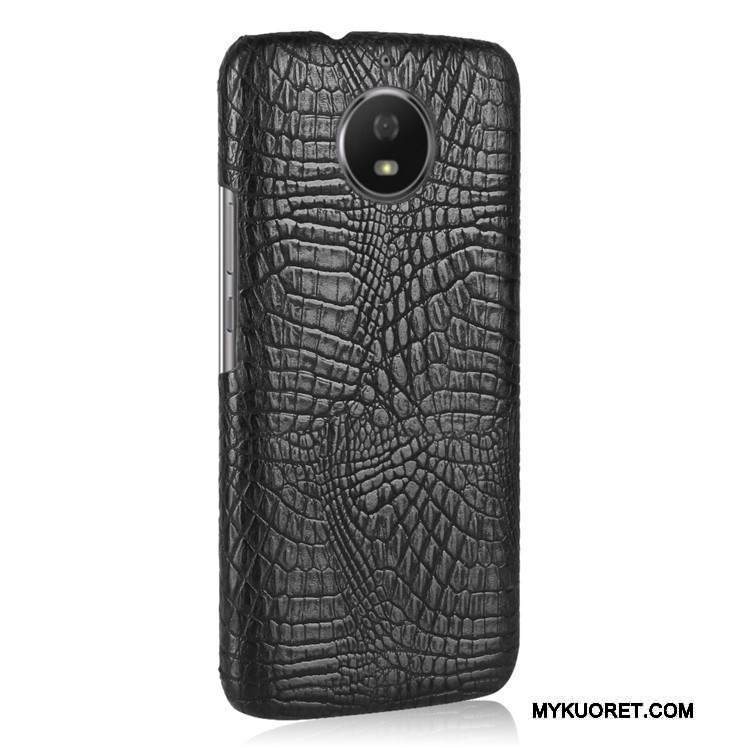 Kuori Moto G5s Vuosikerta Kova Punainen, Kotelo Moto G5s Suojaus Krokotiili Puhelimen Kuoret