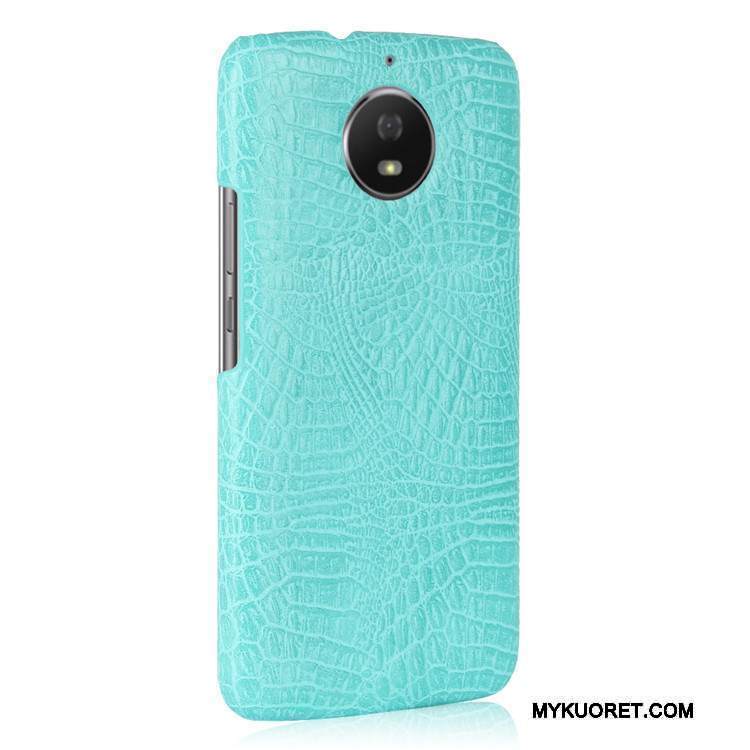 Kuori Moto G5s Vuosikerta Kova Punainen, Kotelo Moto G5s Suojaus Krokotiili Puhelimen Kuoret