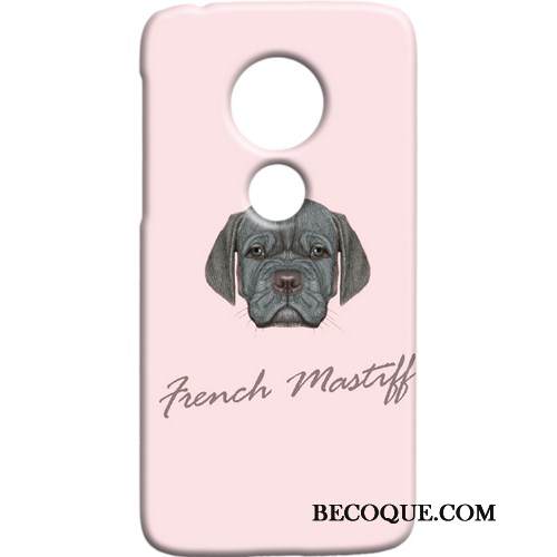 Kuori Moto G7 Luova Musta Kova, Kotelo Moto G7 Suojaus Pesty Suede Eläin