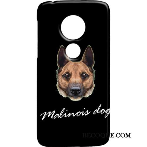 Kuori Moto G7 Luova Musta Kova, Kotelo Moto G7 Suojaus Pesty Suede Eläin