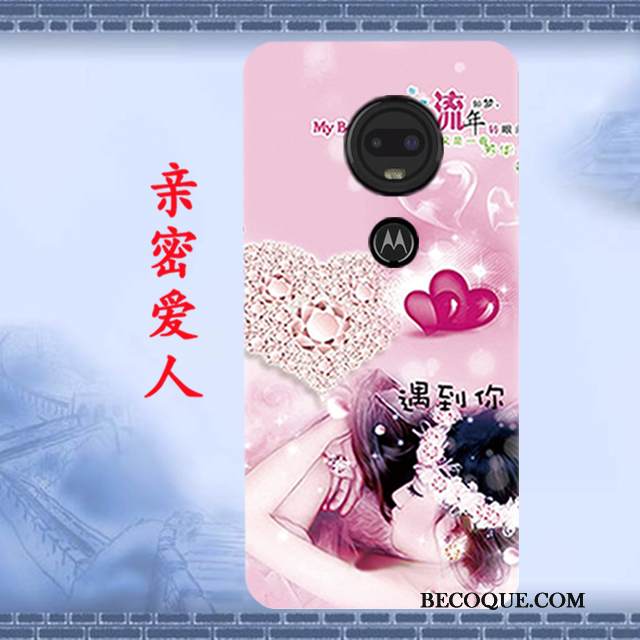 Kuori Moto G7 Pehmeä Neste Musta Murtumaton, Kotelo Moto G7 Suojaus