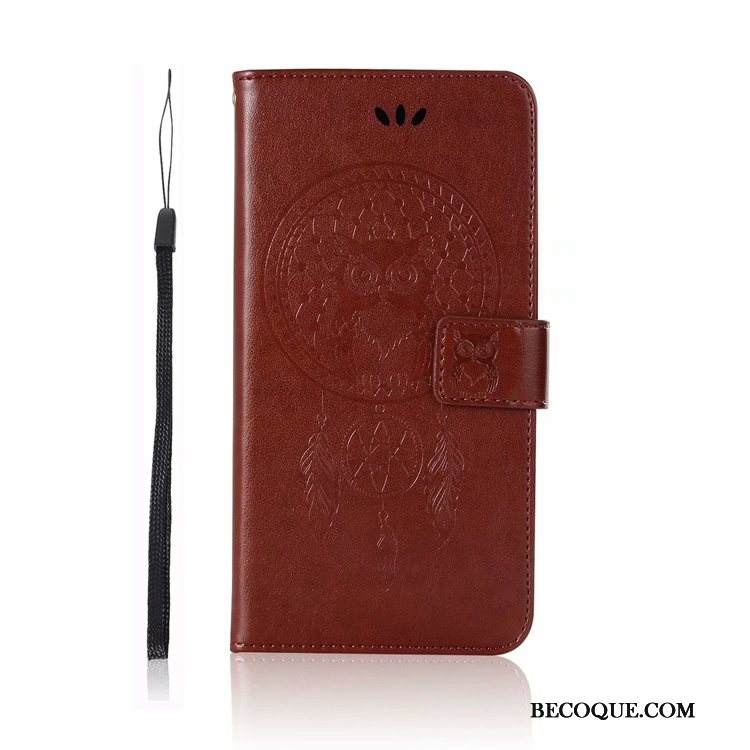 Kuori Moto G7 Play Nahka Puhelimen Kuoret Kulta, Kotelo Moto G7 Play Kuoret