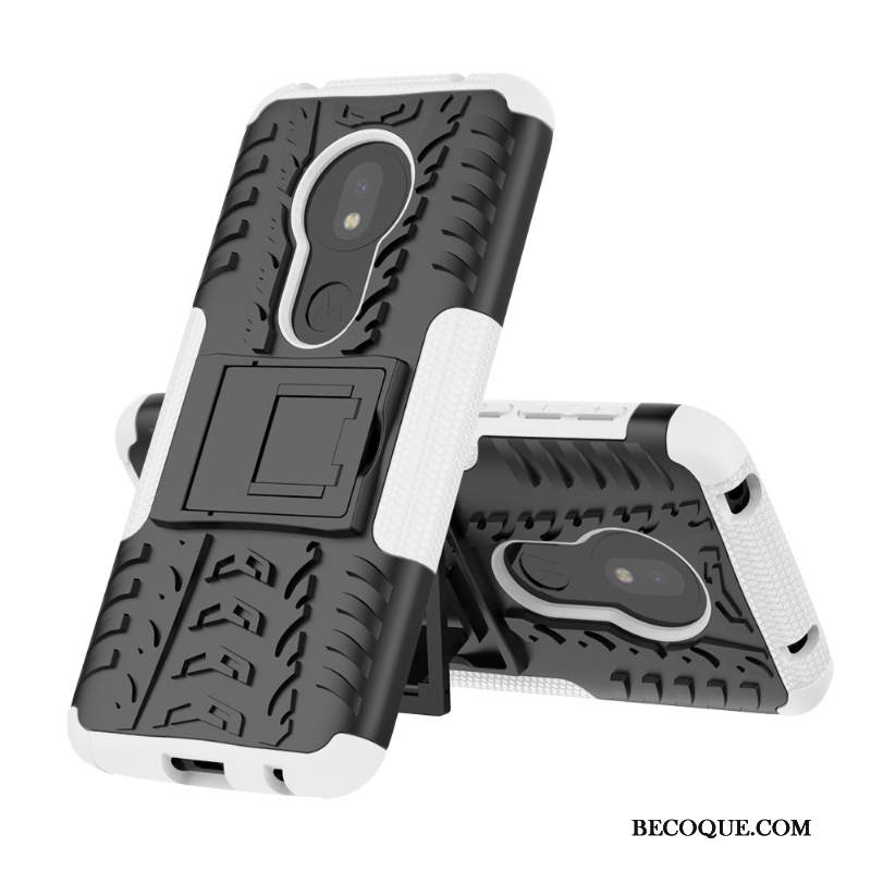 Kuori Moto G7 Play Tuki Puhelimen Kuoret Oranssi, Kotelo Moto G7 Play Luova Uusi Murtumaton