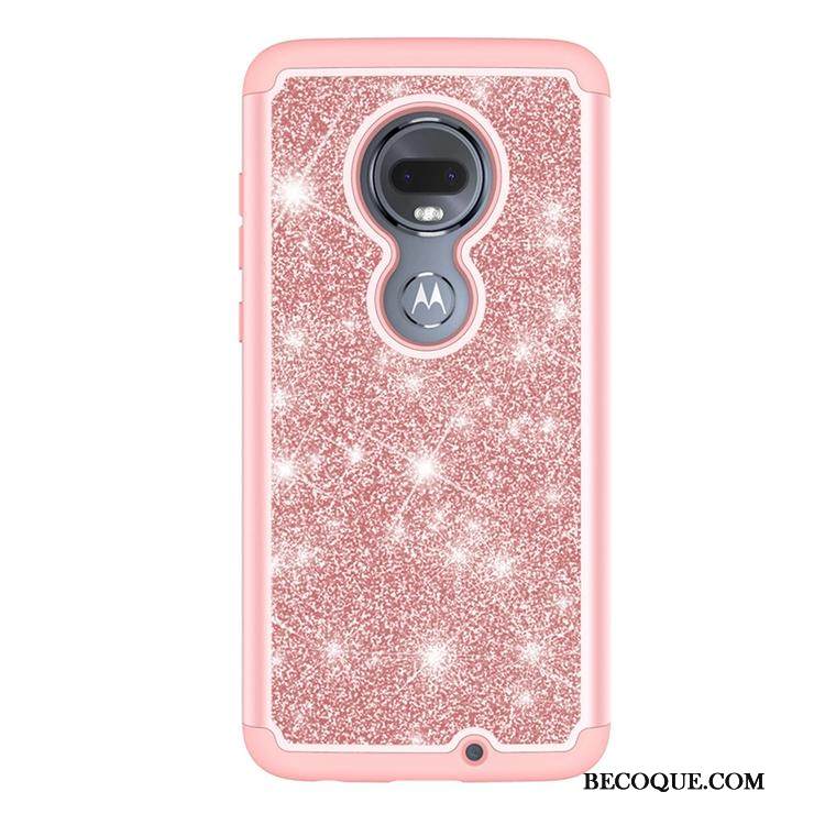 Kuori Moto G7 Plus Luova Murtumaton Persoonallisuus, Kotelo Moto G7 Plus Silikoni Harmaa Puhelimen Kuoret