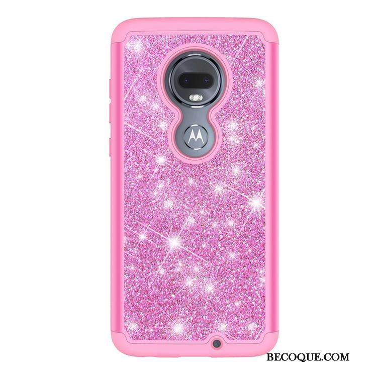 Kuori Moto G7 Plus Luova Murtumaton Persoonallisuus, Kotelo Moto G7 Plus Silikoni Harmaa Puhelimen Kuoret