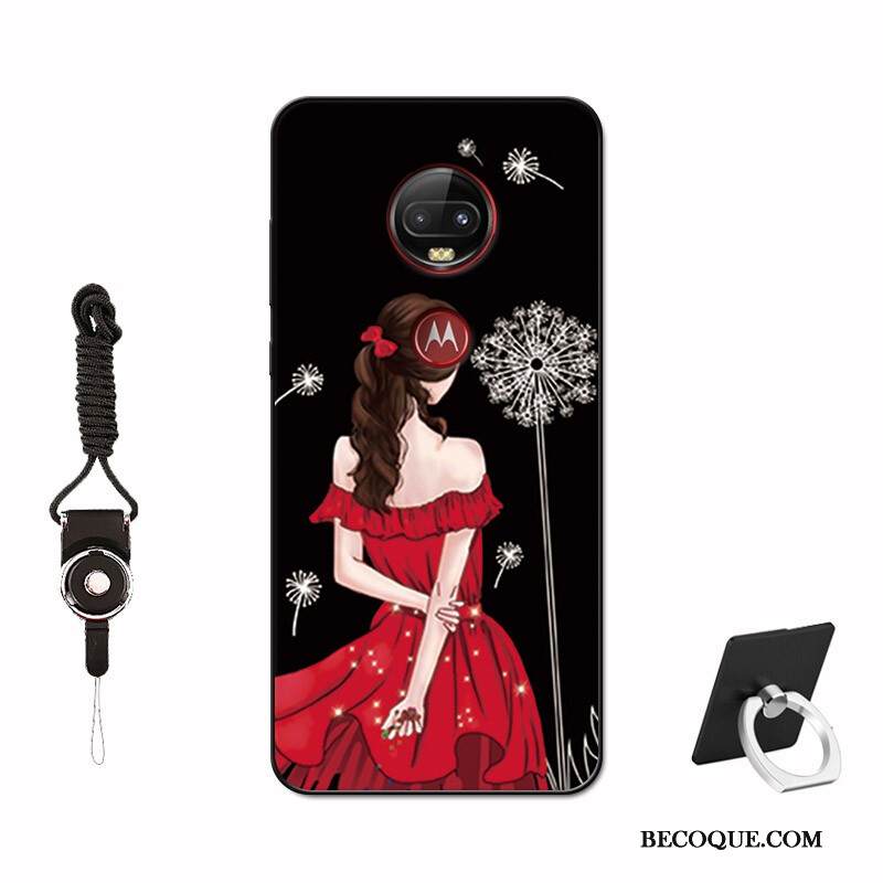 Kuori Moto G7 Plus Maalaus Harmaa Korkea, Kotelo Moto G7 Plus Puhelimen Kuoret