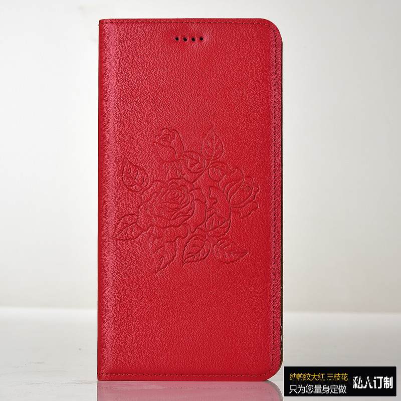 Kuori Moto G7 Plus Nahka Keltainen Puhelimen Kuoret, Kotelo Moto G7 Plus Kuoret Kukkakuvio Kukka