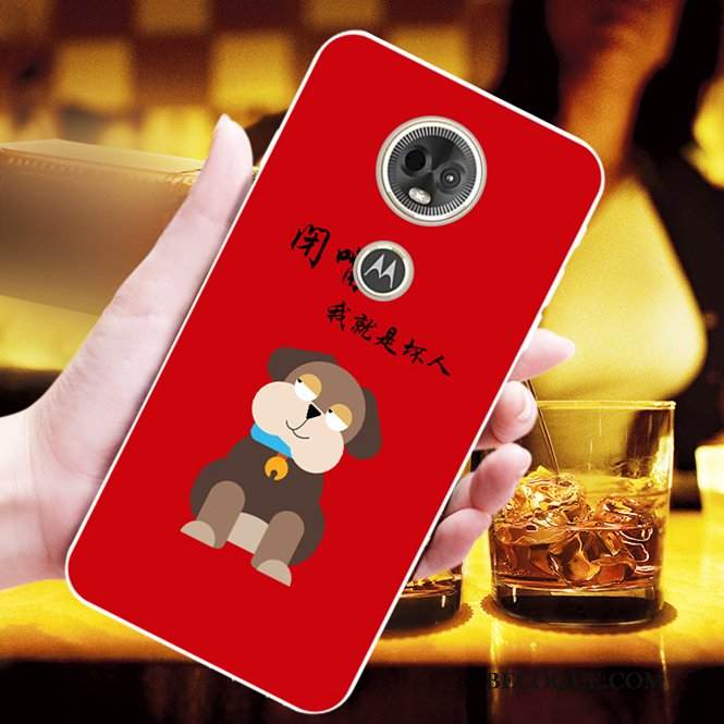 Kuori Moto G7 Plus Tila Muokata Koira, Kotelo Moto G7 Plus Pehmeä Neste Ihana Murtumaton