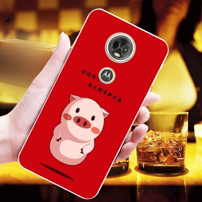 Kuori Moto G7 Plus Tila Muokata Koira, Kotelo Moto G7 Plus Pehmeä Neste Ihana Murtumaton