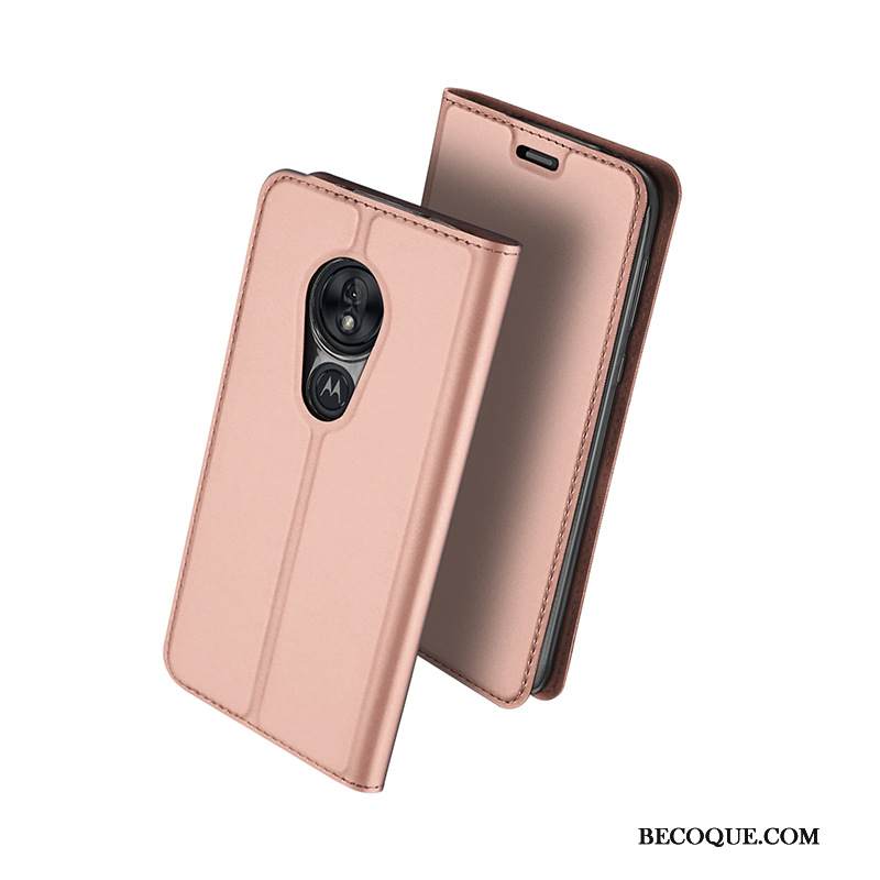 Kuori Moto G7 Power Kuoret Kiinteä Väri Kortti, Kotelo Moto G7 Power Nahka Murtumaton Puhelimen Kuoret