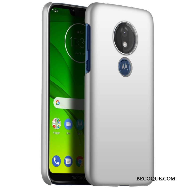 Kuori Moto G7 Power Laukut Ultra Ohut, Kotelo Moto G7 Power Suojaus Pesty Suede Silkkinen