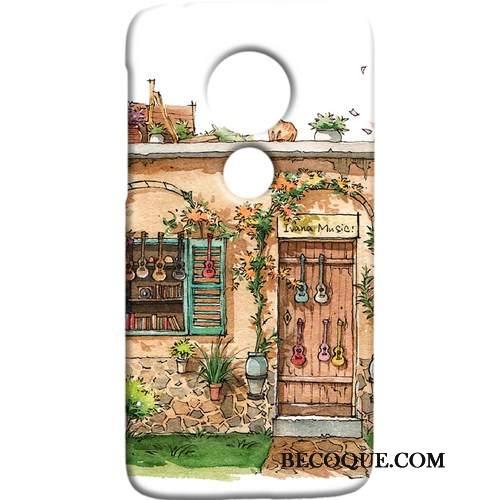 Kuori Moto G7 Power Suojaus Kova Pesty Suede, Kotelo Moto G7 Power Tuuli Vihreä