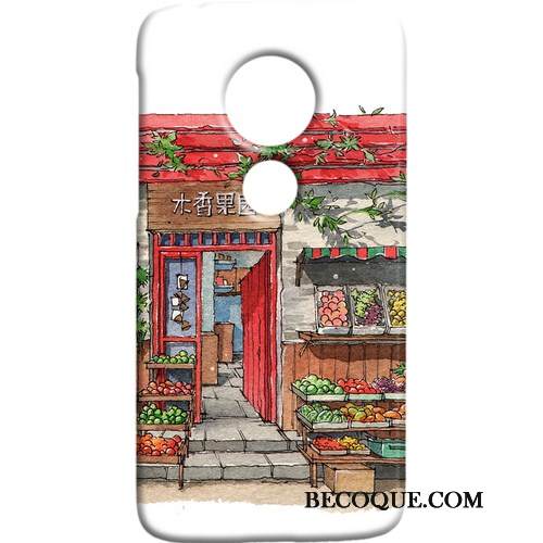 Kuori Moto G7 Power Suojaus Kova Pesty Suede, Kotelo Moto G7 Power Tuuli Vihreä