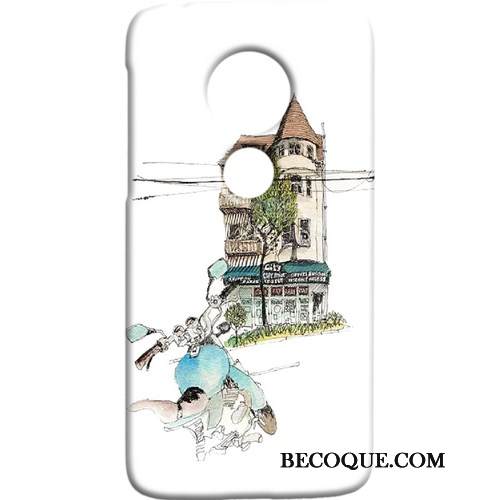 Kuori Moto G7 Power Suojaus Kova Pesty Suede, Kotelo Moto G7 Power Tuuli Vihreä