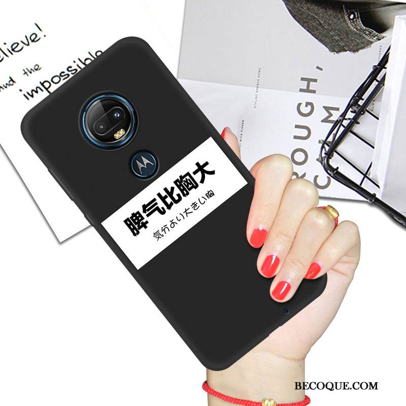Kuori Moto G7 Sarjakuva Puhelimen Kuoret Musta, Kotelo Moto G7 Suojaus