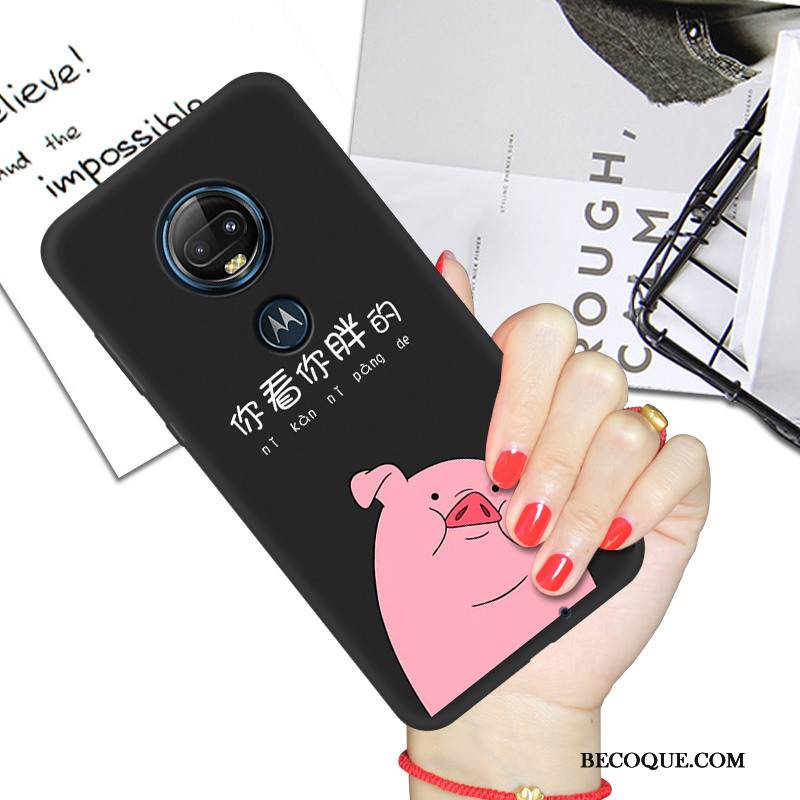 Kuori Moto G7 Sarjakuva Puhelimen Kuoret Musta, Kotelo Moto G7 Suojaus