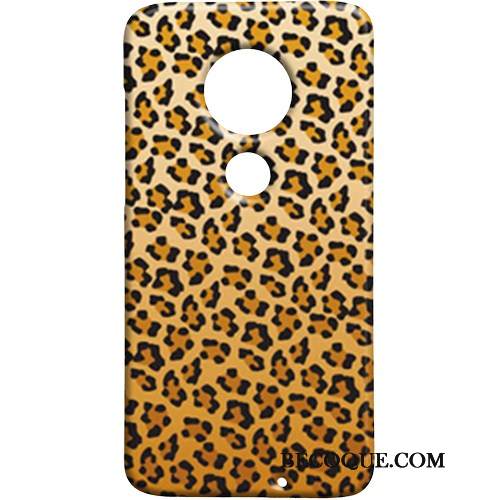 Kuori Moto G7 Suojaus Leopardi Persoonallisuus, Kotelo Moto G7 Punainen Tuuli