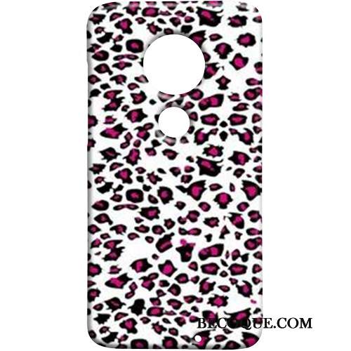Kuori Moto G7 Suojaus Leopardi Persoonallisuus, Kotelo Moto G7 Punainen Tuuli