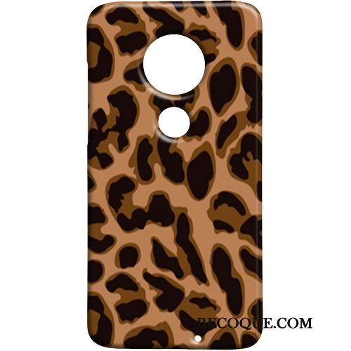 Kuori Moto G7 Suojaus Leopardi Persoonallisuus, Kotelo Moto G7 Punainen Tuuli