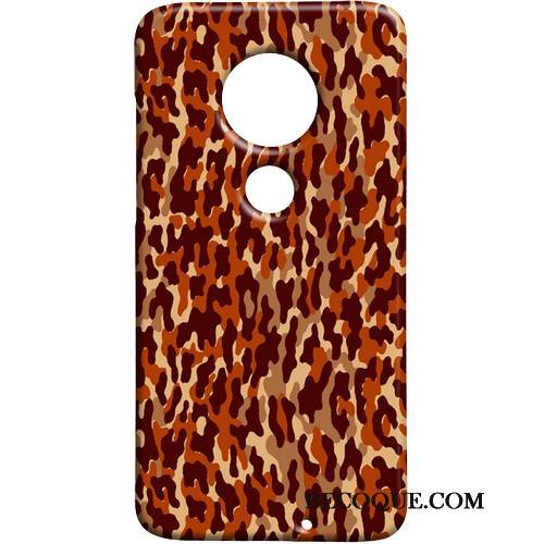 Kuori Moto G7 Suojaus Leopardi Persoonallisuus, Kotelo Moto G7 Punainen Tuuli