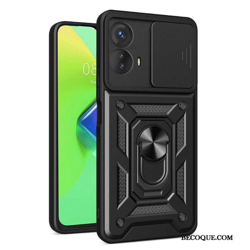 Kuori Moto G73 5G Rengastuki Ja Linssinsuoja