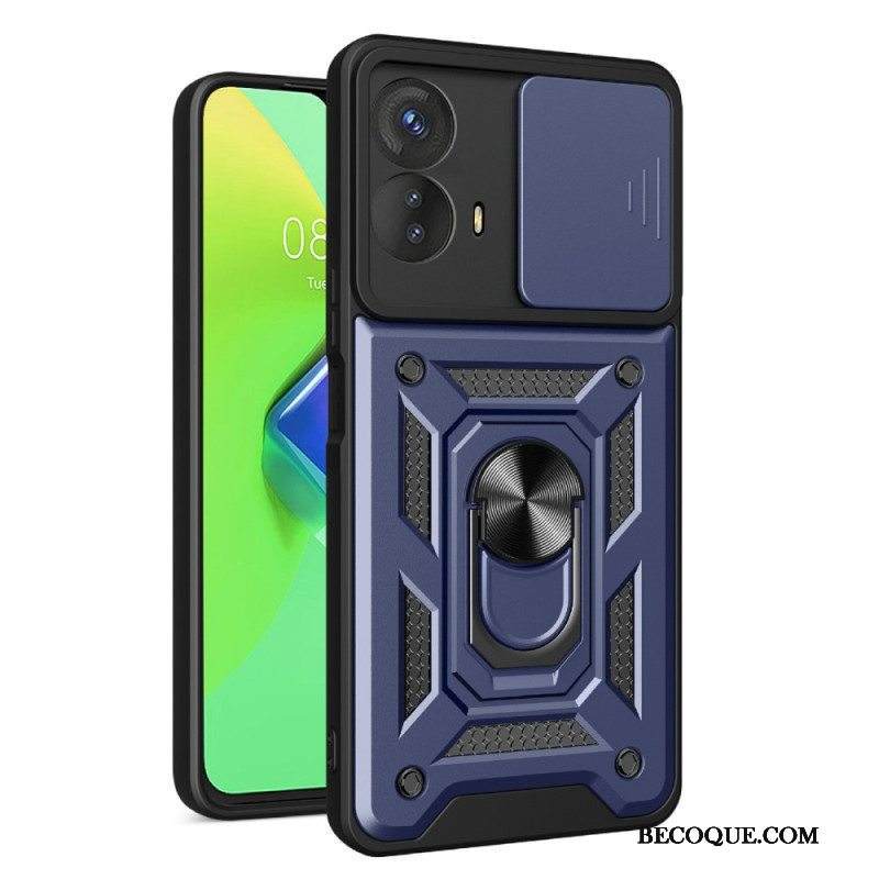 Kuori Moto G73 5G Rengastuki Ja Linssinsuoja