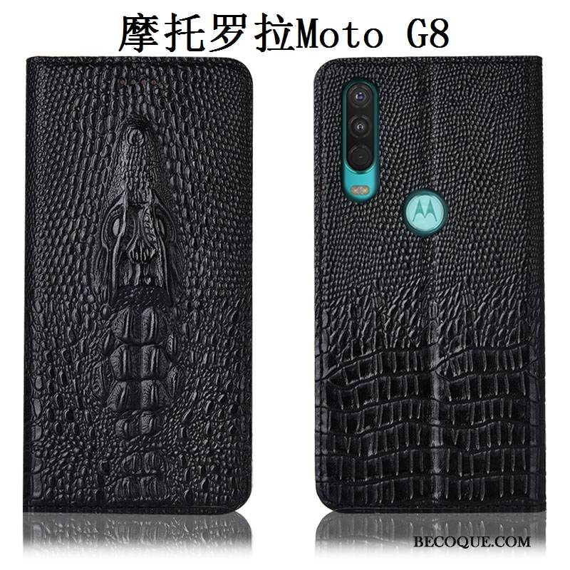 Kuori Moto G8 Laukut Puhelimen Kuoret Keltainen, Kotelo Moto G8 Nahka Murtumaton