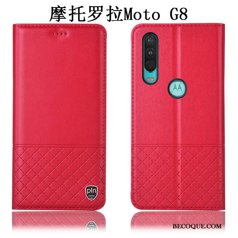 Kuori Moto G8 Laukut Puhelimen Kuoret Murtumaton, Kotelo Moto G8 Suojaus