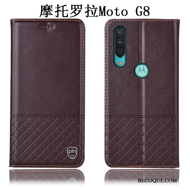 Kuori Moto G8 Laukut Puhelimen Kuoret Murtumaton, Kotelo Moto G8 Suojaus
