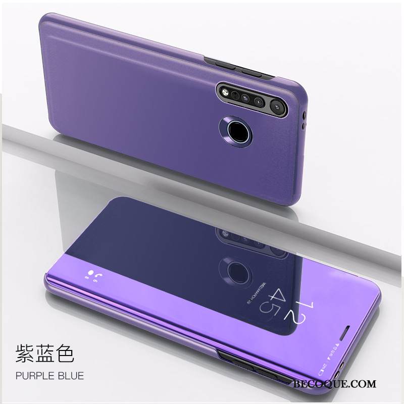 Kuori Moto G8 Plus Kuoret Puhelimen Kuoret Sininen, Kotelo Moto G8 Plus Peili Uusi