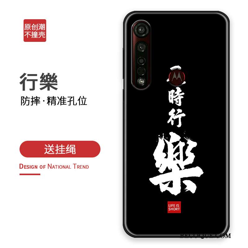 Kuori Moto G8 Plus Laukut Persoonallisuus Vihreä, Kotelo Moto G8 Plus Silikoni Trendi Puhelimen Kuoret