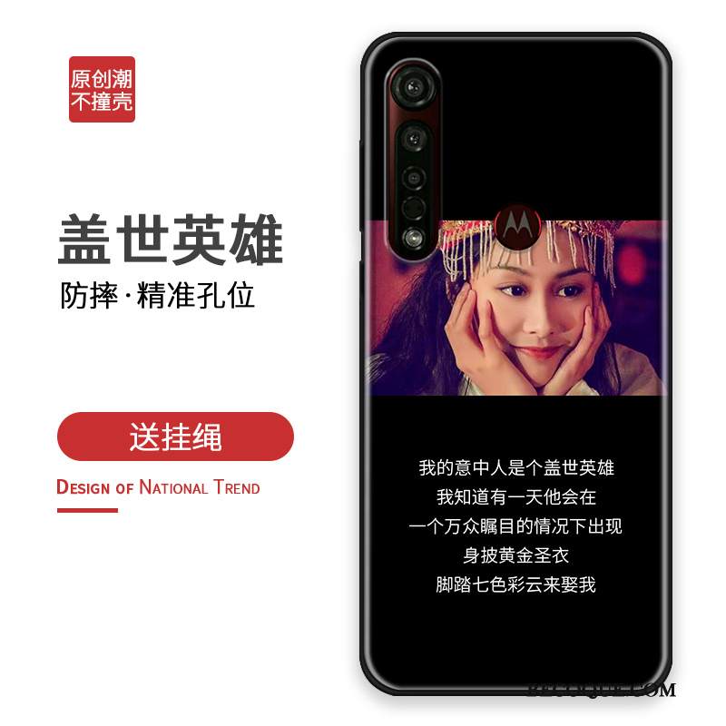 Kuori Moto G8 Plus Laukut Tide-brändi Persoonallisuus, Kotelo Moto G8 Plus Suojaus Puhelimen Kuoret Muokata