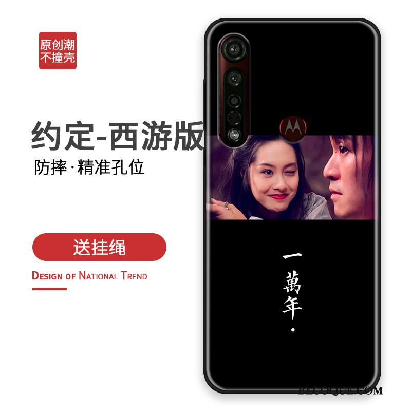 Kuori Moto G8 Plus Laukut Tide-brändi Persoonallisuus, Kotelo Moto G8 Plus Suojaus Puhelimen Kuoret Muokata