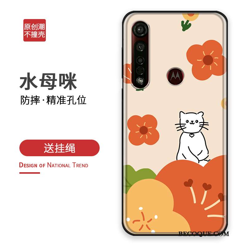 Kuori Moto G8 Plus Laukut Tide-brändi Persoonallisuus, Kotelo Moto G8 Plus Suojaus Puhelimen Kuoret Muokata