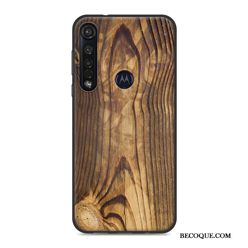 Kuori Moto G8 Plus Puulajit Puhelimen Kuoret Trendi, Kotelo Moto G8 Plus Silikoni Yksinkertainen Pesty Suede