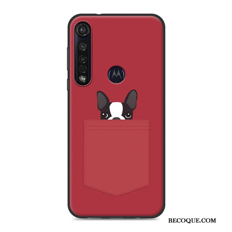 Kuori Moto G8 Plus Silikoni Pesty Suede Trendi, Kotelo Moto G8 Plus Laukut Harmaa Puhelimen Kuoret
