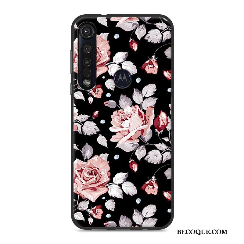 Kuori Moto G8 Plus Silikoni Pesty Suede Trendi, Kotelo Moto G8 Plus Laukut Harmaa Puhelimen Kuoret