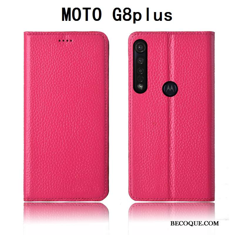 Kuori Moto G8 Plus Suojaus Litsi Murtumaton, Kotelo Moto G8 Plus Laukut Uusi Puhelimen Kuoret
