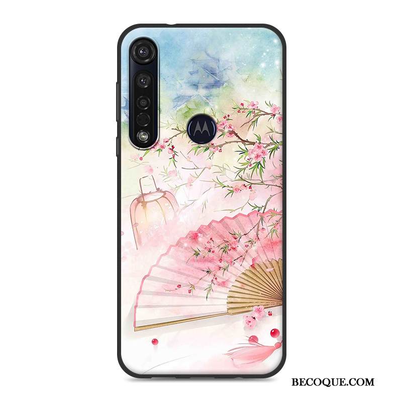 Kuori Moto G8 Plus Suojaus Puhelimen Kuoret Ripustettavat Koristeet, Kotelo Moto G8 Plus Sininen Tuuli